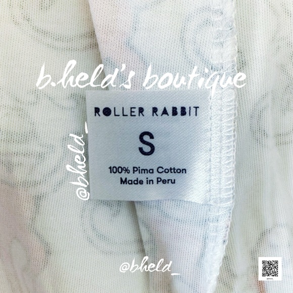 Roller Rabbit Hamptons Monkey Polo Pajamas in Pink Monkey Size S Brand New NWT - Picture 14 of 17